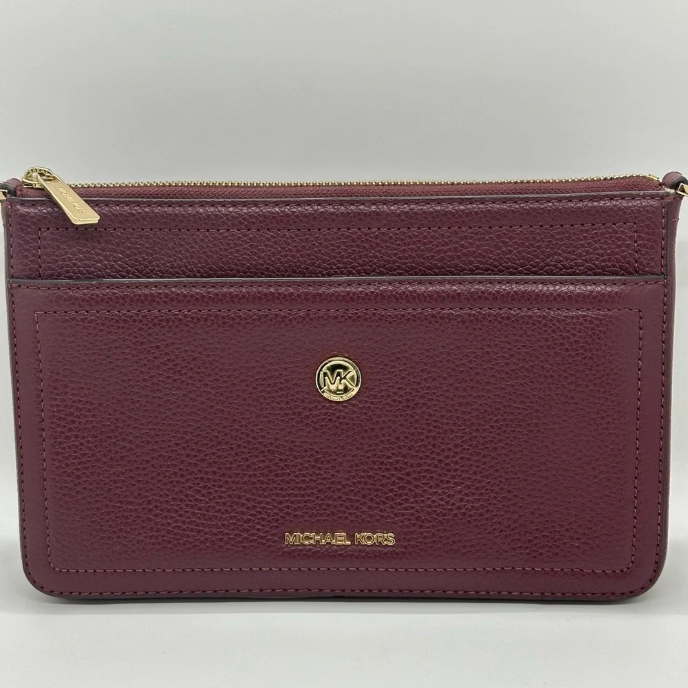 Michael Kors Burgundy Crossbody Bag - Picture 2 of 14